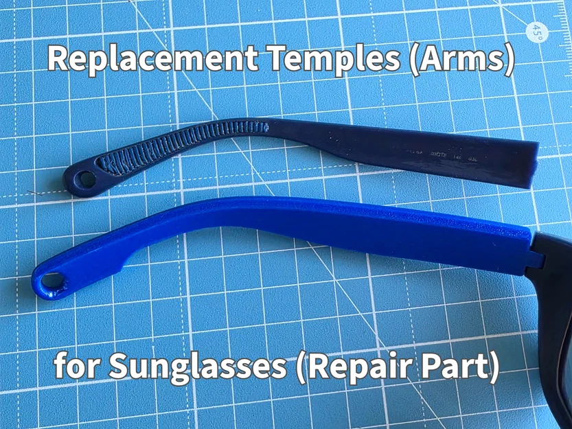 Gọng kính thay thế cho kính mát (Phụ tùng sửa chữa) - Image 1