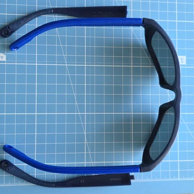 Gọng kính thay thế cho kính mát (Phụ tùng sửa chữa)