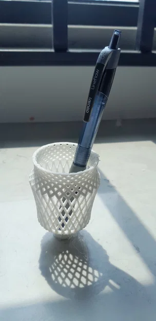 Ống Đựng Bút Woven Lattice Pencil Holder - Image 4