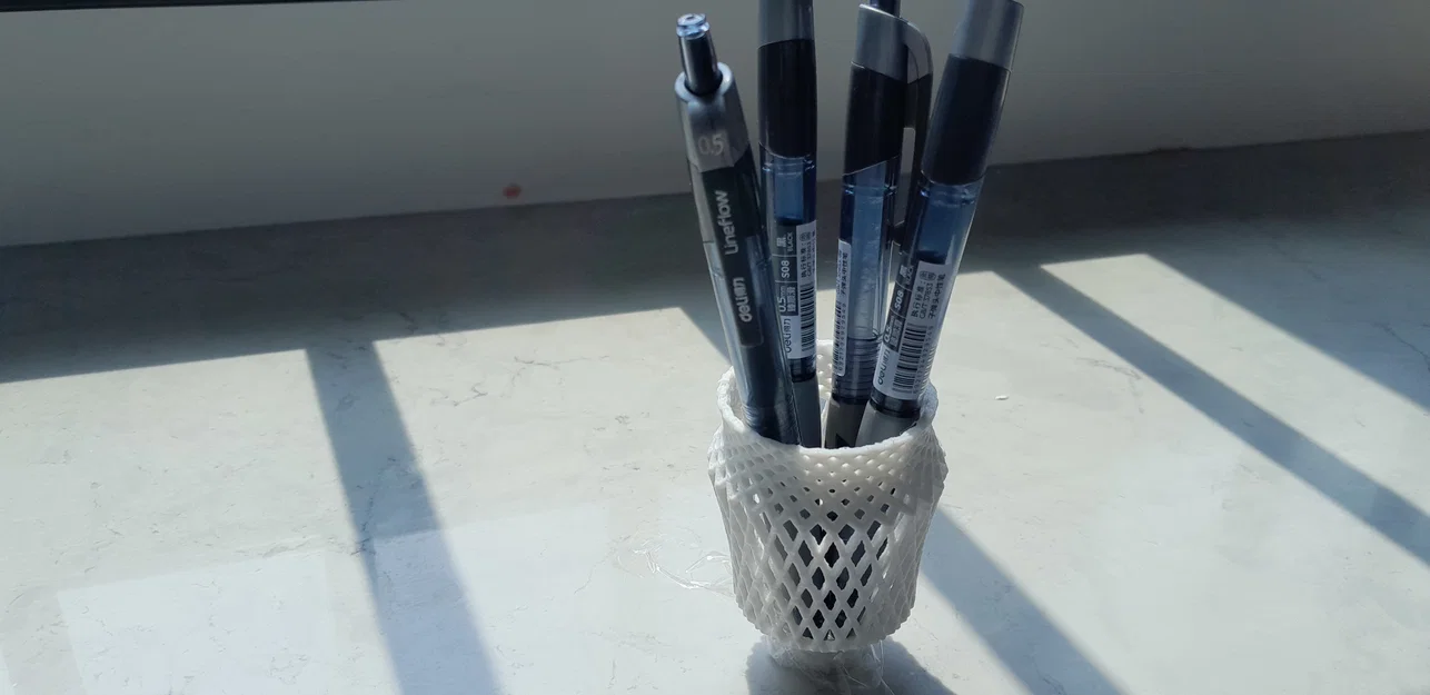 Ống Đựng Bút Woven Lattice Pencil Holder - Image 5
