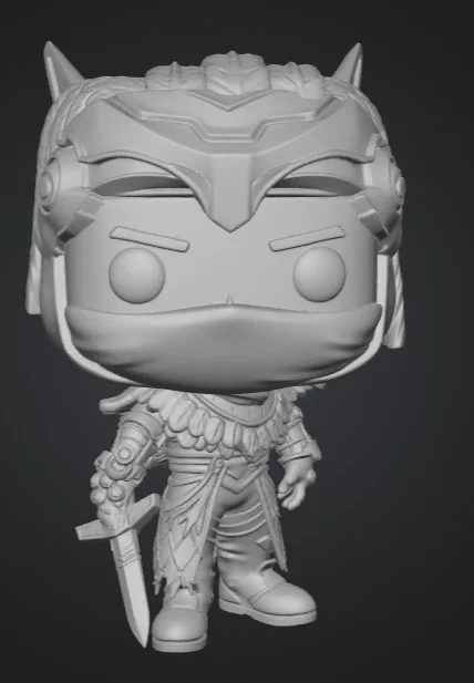 Mô hình Osiris Destiny 2 phong cách Funko in 3D cực đẹp - Image 1