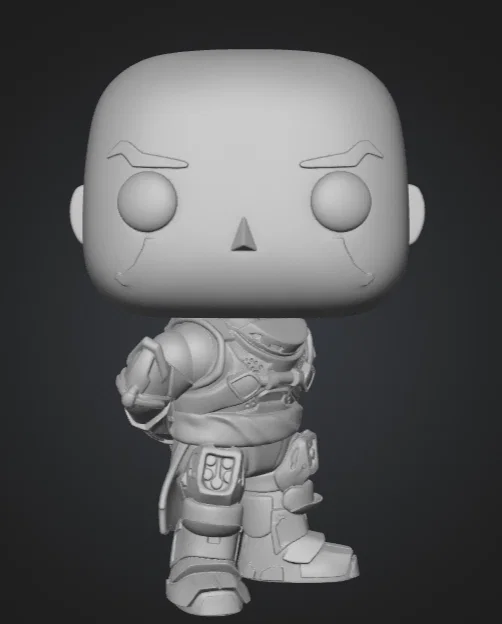 Mô hình Zavala Destiny 2 phong cách Funko Pop - In 3D cực chất - Image 1