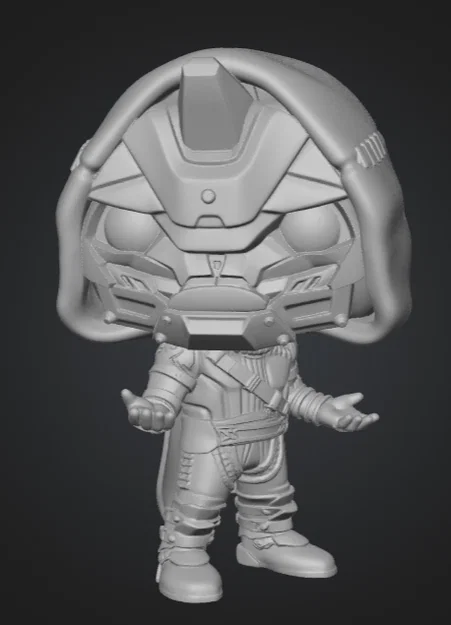 Mô hình 3D Cayde-6 Destiny 2 phiên bản Funko - Tự in tại nhà - Image 1