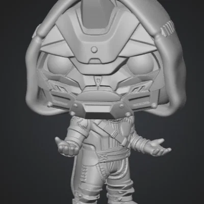 Mô hình 3D Cayde-6 Destiny 2 phiên bản Funko - Tự in tại nhà