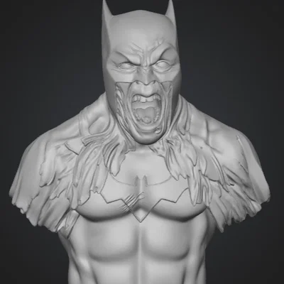 Mô hình tượng bán thân Batman DCeased cực chất cho fan DC Comics