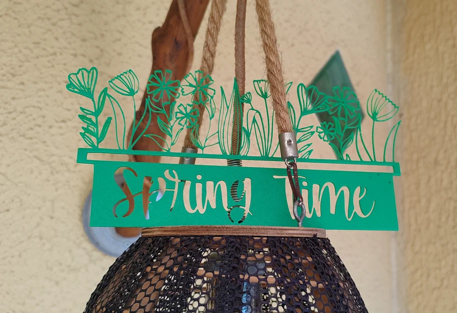 Mô hình trang trí 2D Spring Time cho không gian sống hiện đại - Image 2