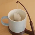 Giá đỡ túi trà 3D hình cần câu độc đáo tiện lợi - Thumbnail 1