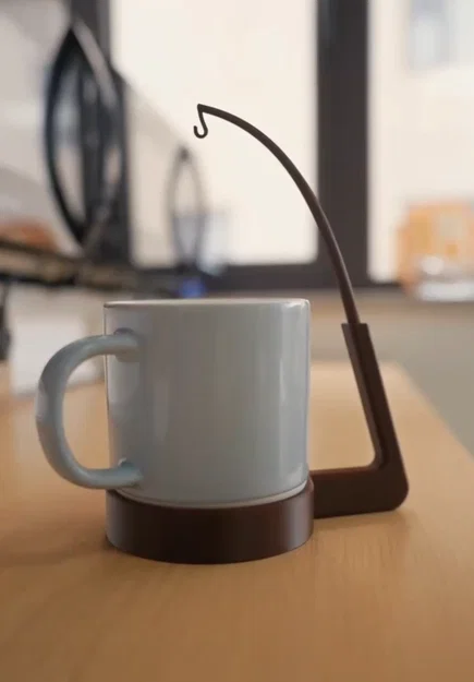 Giá đỡ túi trà 3D hình cần câu độc đáo tiện lợi - Image 2