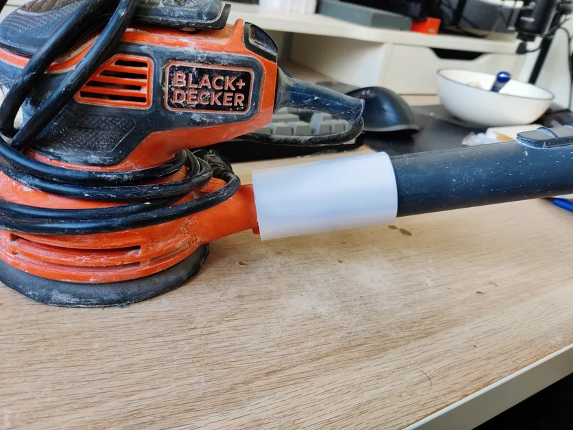 Đầu chuyển đổi máy chà nhám Black & Decker cho ống hút bụi 34mm - Image 2