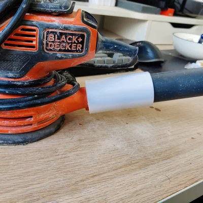 Đầu chuyển đổi máy chà nhám Black & Decker cho ống hút bụi 34mm