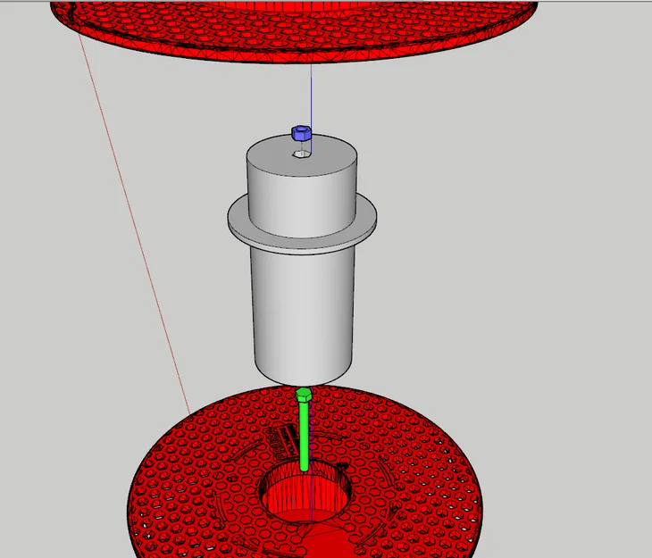 Kệ xoay trưng bày cho cuộn dây - Image 2