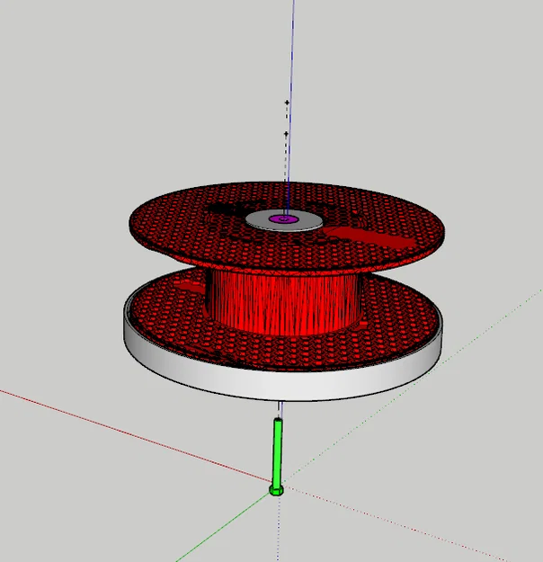 Kệ xoay trưng bày cho cuộn dây - Image 4