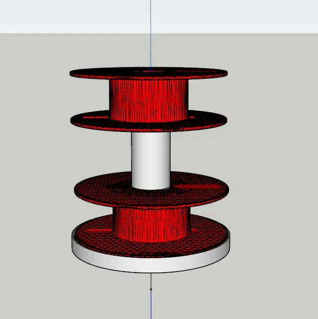Kệ xoay trưng bày cho cuộn dây - Image 6