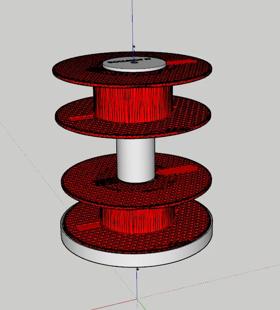 Kệ xoay trưng bày cho cuộn dây - Image 8