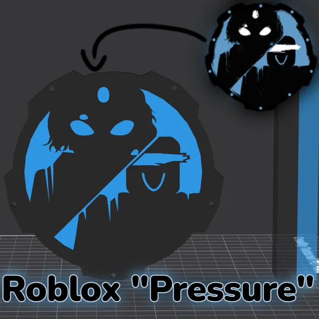 Mô hình trang trí Roblox Pressure Uneasy Alliance in 3D - Image 1