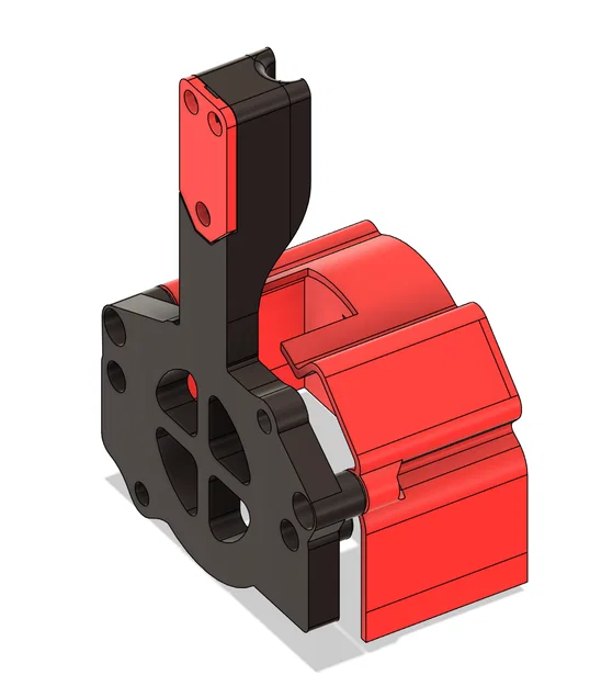 Ngàm gắn EBB36 và nắp bảo vệ cho máy đùn LGX - Image 2