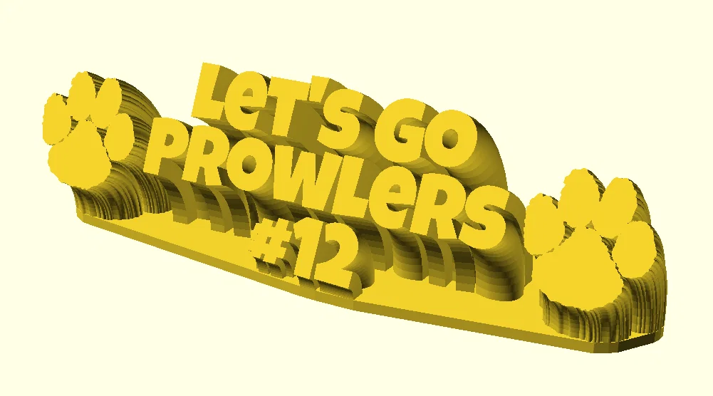 Mô hình TRF Prowlers trang trí để bàn cực chất - Image 3