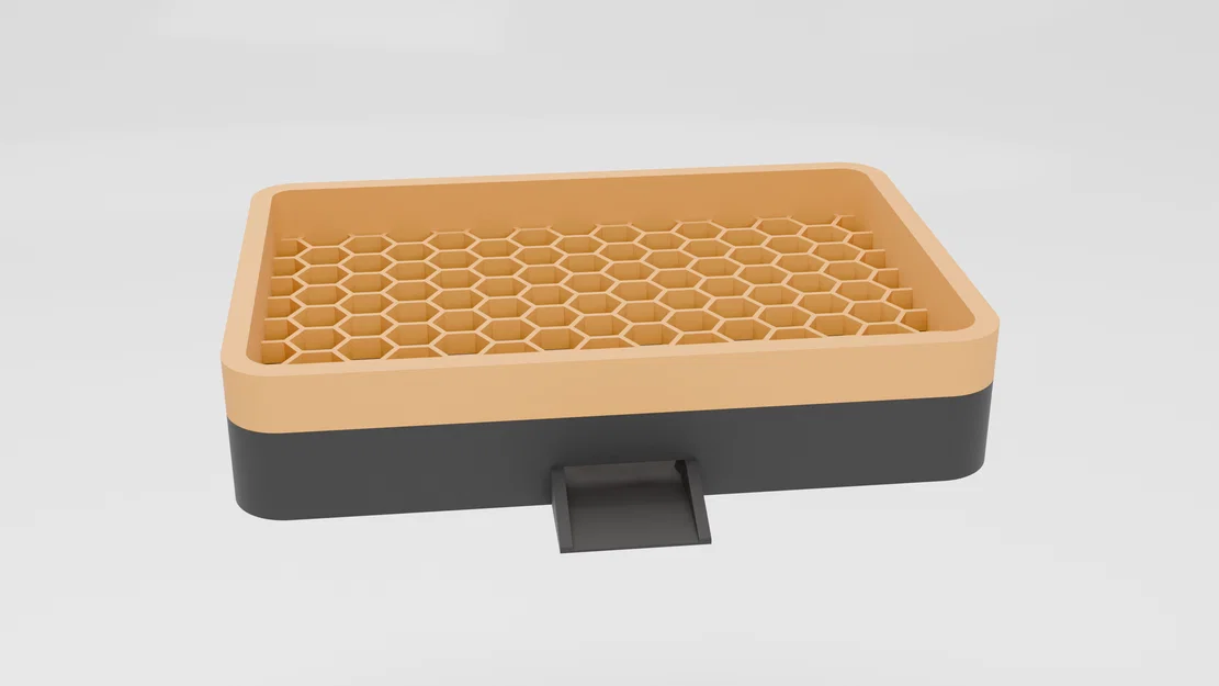 Khay Đựng Miếng Rửa Bát Tổ Ong Thoát Nước Thông Minh - Image 1