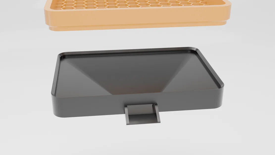 Khay Đựng Miếng Rửa Bát Tổ Ong Thoát Nước Thông Minh - Image 2