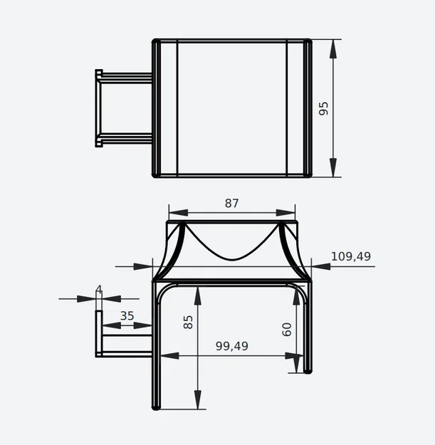 Đế giữ ly và giá treo tai nghe gắn tay vịn ghế - Image 3
