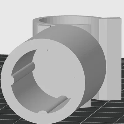 Khớp nối ống 18mm in 3D cho giàn cây trong vườn