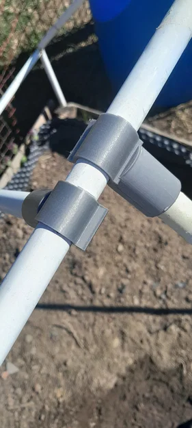 Khớp nối ống 18mm in 3D cho giàn cây trong vườn - Image 3