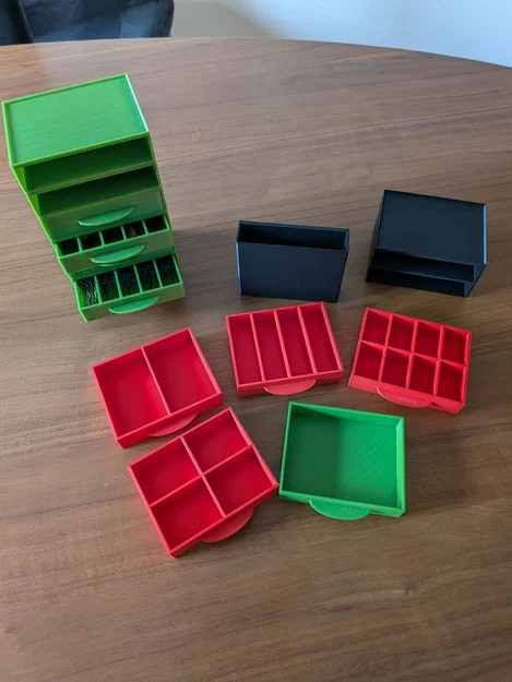 Hộp ngăn kéo đựng linh kiện nhỏ - Image 2