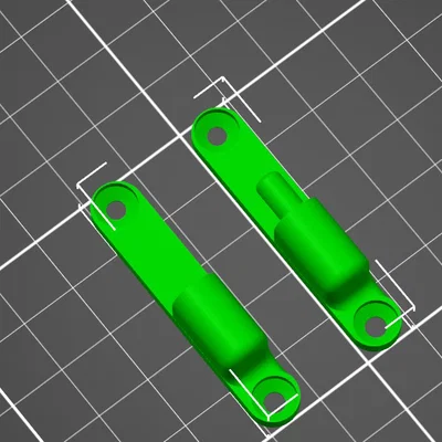 Bộ bản lề cửa lưới chống muỗi thay thế in 3D