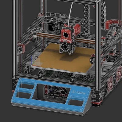Ốp Chonky cho màn hình KlipperScreen 7 inch trên Voron 350