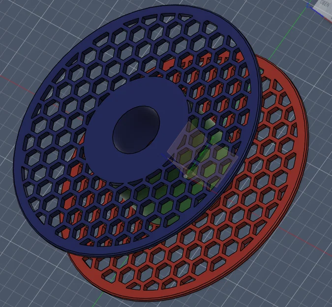 Filament Rolle V.3: Trục cuộn nhựa tùy biến linh hoạt cho máy in 3D - Image 1