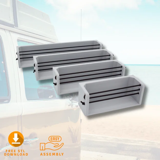 Kệ để gia vị đa năng cho xe Caravan và Motorhome 120 - 300 mm - Image 2