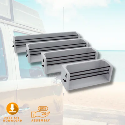 Kệ để gia vị đa năng cho xe Caravan và Motorhome 120 - 300 mm