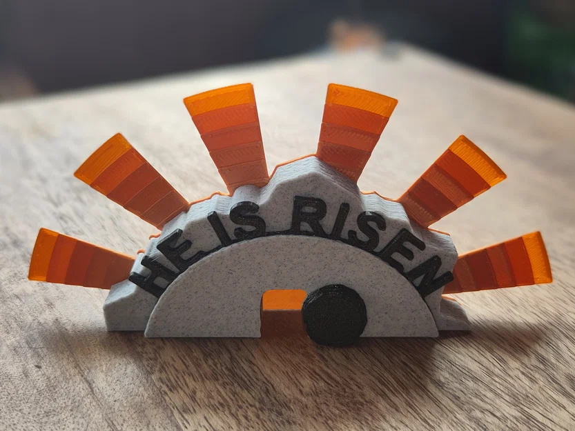 He is risen - Mô hình kỷ niệm lễ Phục Sinh - Image 1