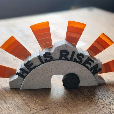 He is risen - Mô hình kỷ niệm lễ Phục Sinh