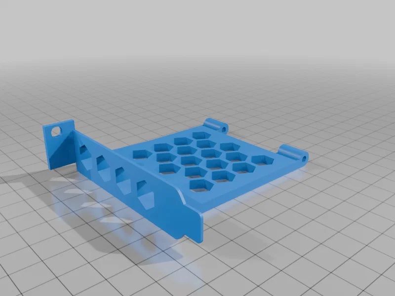 Ngàm gắn quạt 60mm cho khe cắm mở rộng máy tính cực đơn giản - Image 5