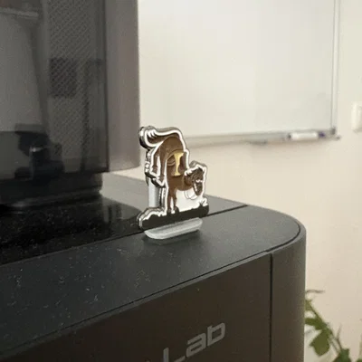 Giá đỡ huy hiệu cá tính cho máy in 3D Bambu Lab P1S