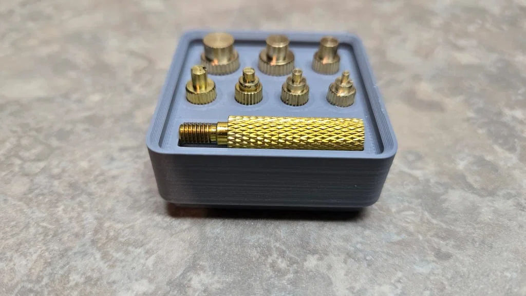 Đế đựng Heat Set Insert chuẩn Gridfinity - Image 1