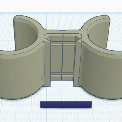 Bộ kẹp vỏ đạn Nerf (Shell Holder) - In 3D không cần ốc vít