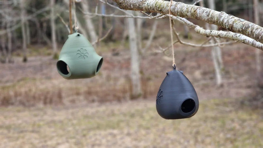 Máng ăn cho chim hai cửa (Dual-Port Bird Feeder) - Image 2