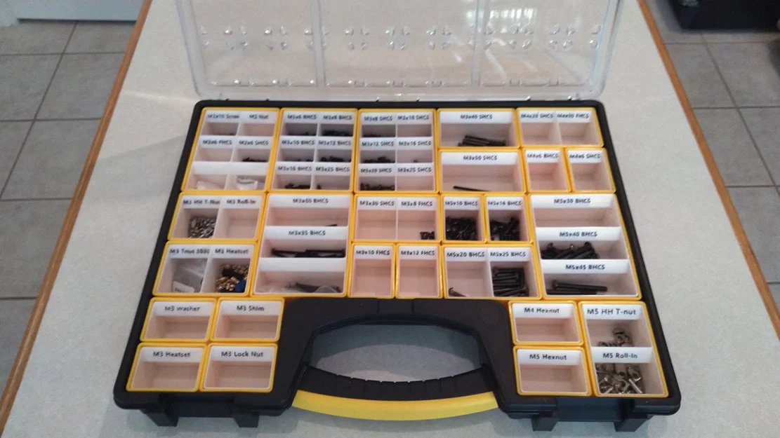 Bộ Khay Sắp Xếp Linh Kiện Voron Cho Hộp Stanley Organizer - Image 1