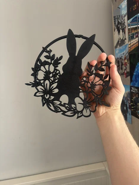 Mẫu trang trí thỏ Phục sinh tinh tế cho máy in 3D - Image 2