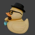 Mô hình chú vịt cao su Heisenberg / Walter White - Thumbnail 2