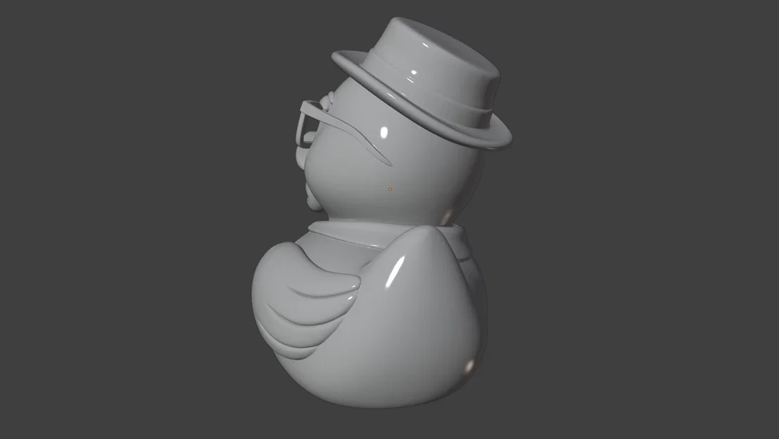 Mô hình chú vịt cao su Heisenberg / Walter White - Image 3