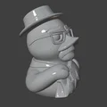 Mô hình chú vịt cao su Heisenberg / Walter White - Thumbnail 4