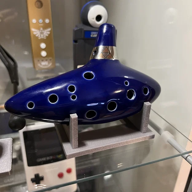 Giá đỡ nhạc cụ Ocarina mô phỏng The Legend of Zelda 3D - Image 1