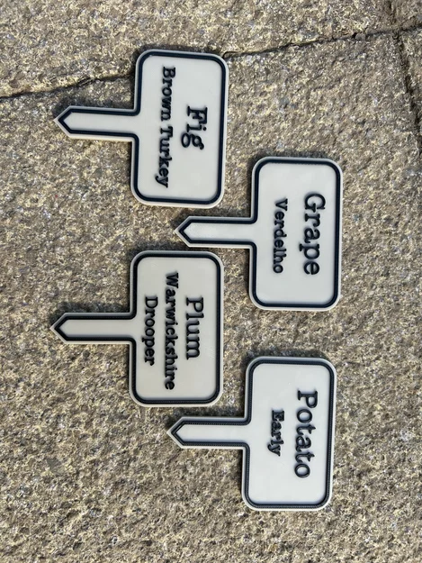 Thẻ cắm chậu cây (có thể tùy chỉnh) - Image 1