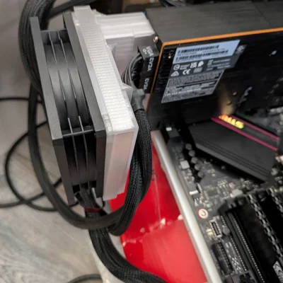 Bộ fan shroud đôi cho Radeon Pro v620
