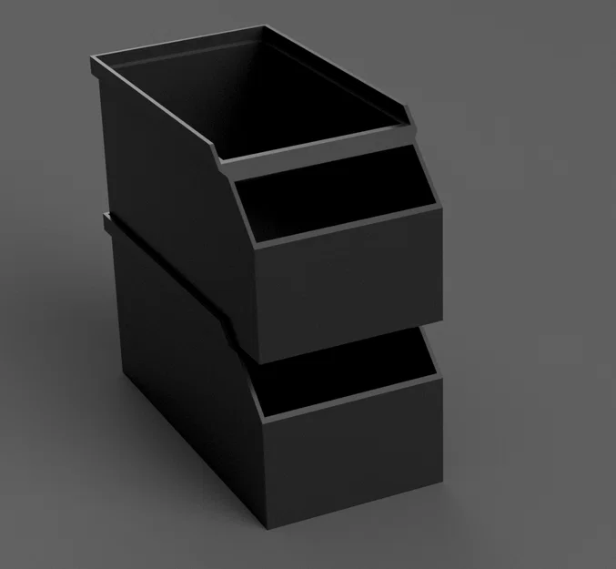 Mẫu in 3D khay đựng đồ đa năng có thể xếp chồng (Strong Stackable Box) - Image 1