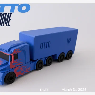 HP OTTO-MUS PRIME - Mô hình Otto xe tải DIY
