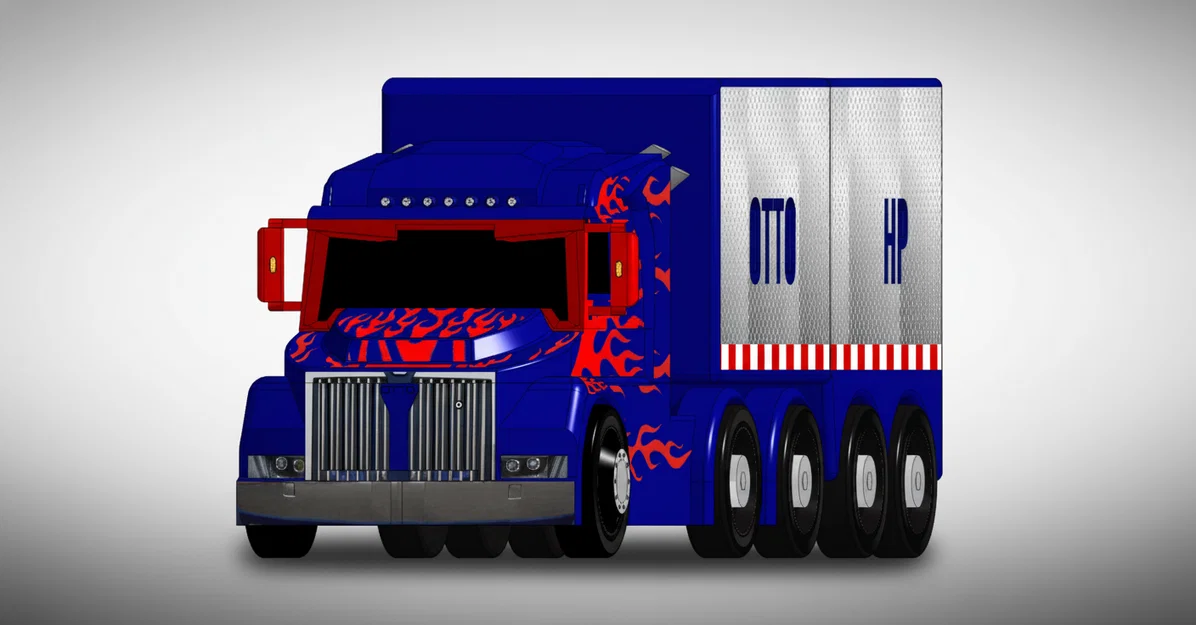 HP OTTO-MUS PRIME - Mô hình Otto xe tải DIY - Image 4